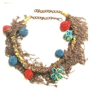 Alice + Olivia Chain and beaded necklace sample